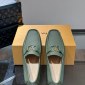 Replica Louis Vuitton Leather loafers