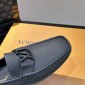 Replica Louis Vuitton Leather loafers