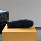 Replica Louis Vuitton Leather loafers