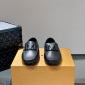 Replica Louis Vuitton Leather loafers