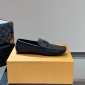 Replica Louis Vuitton Leather loafers