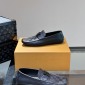 Replica Louis Vuitton Leather loafers