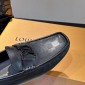 Replica Louis Vuitton Leather loafers