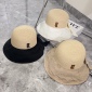 Replica YSL Poplar wood woven splicing fisherman hat