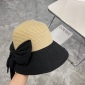 Replica YSL Poplar wood woven splicing fisherman hat