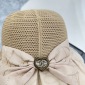 Replica CHANEL Folding fisherman's hat with large rim shade