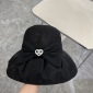 Replica CHANEL Folding fisherman's hat with large rim shade