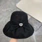 Replica CHANEL Folding fisherman's hat with large rim shade