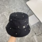 Replica CHANEL Pearl heavy industry shade fisherman hat