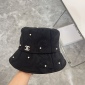 Replica CHANEL Pearl heavy industry shade fisherman hat