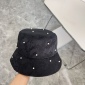 Replica CHANEL Pearl heavy industry shade fisherman hat