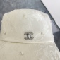 Replica CHANEL Pearl heavy industry shade fisherman hat