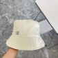 Replica CHANEL Pearl heavy industry shade fisherman hat