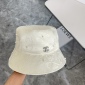 Replica CHANEL Pearl heavy industry shade fisherman hat