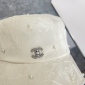 Replica CHANEL Pearl heavy industry shade fisherman hat