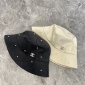 Replica CHANEL Pearl heavy industry shade fisherman hat