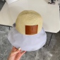 Replica YSL Braid bow fisherman hat