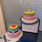 Replica Celine Rainbow sweet cool wind fisherman hat