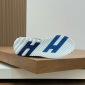 Replica Hermes Sneakers with double H leather soles