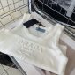 Replica Prada Foam logo sweater vest