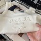 Replica Prada Foam logo sweater vest