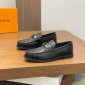 Replica Louis Vuitton business leather shoes