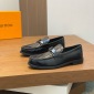 Replica Louis Vuitton business leather shoes