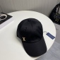 Replica Louis Vuitton embroidered baseball cap