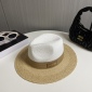 Replica Loewe color woven straw hat