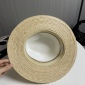 Replica Loewe color woven straw hat