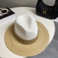 Replica Loewe color woven straw hat