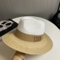 Replica Loewe color woven straw hat