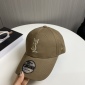 Replica YSL Alphabet embroidered baseball cap