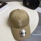 Replica YSL Alphabet embroidered baseball cap