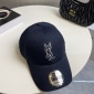 Replica YSL Alphabet embroidered baseball cap