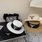 Replica Prada flat straw hat