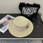 Replica Prada flat straw hat