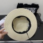 Replica Prada flat straw hat