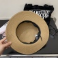 Replica Prada flat straw hat