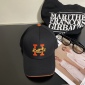 Replica Hermes color-coded baseball cap