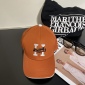 Replica Hermes color-coded baseball cap