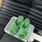 Replica Chanel plush platform slippers