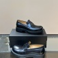 Replica Prada Bright leather loafers