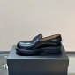 Replica Prada Bright leather loafers