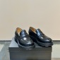 Replica Prada Bright leather loafers