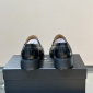 Replica Prada Bright leather loafers