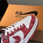 Replica Louis Vuitton X Nike Cowhide spliced sneakers