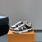 Replica Louis Vuitton X Nike Cowhide spliced sneakers