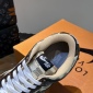 Replica Louis Vuitton X Nike Cowhide spliced sneakers