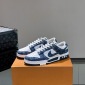 Replica Louis Vuitton X Nike Cowhide spliced sneakers